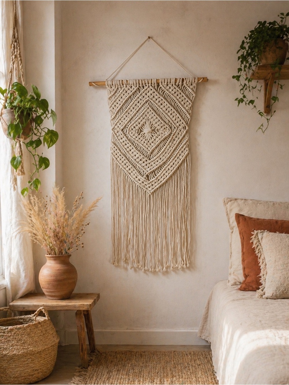 Large Macrame Wall hanging